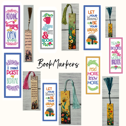 Book Markers Click here to view them all!
