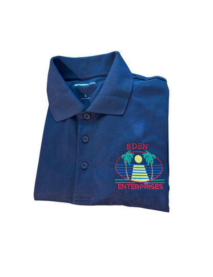 Eden Embroidered Polo Shirts