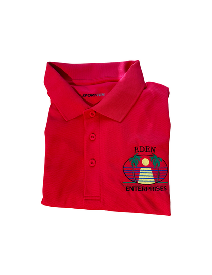 Eden Embroidered Polo Shirts