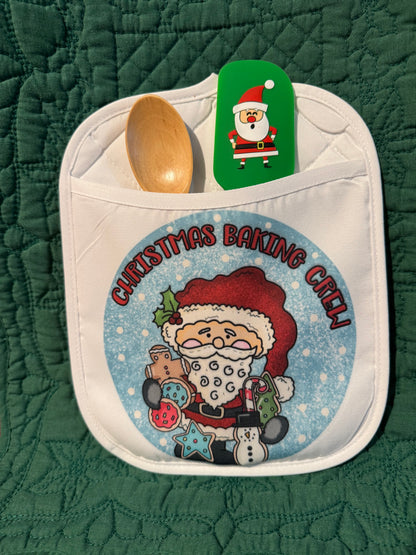 Christmas Pocket Pot Holder Kit 13 Styles