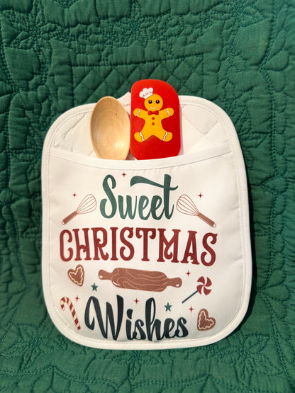 Christmas Pocket Pot Holder Kit 13 Styles