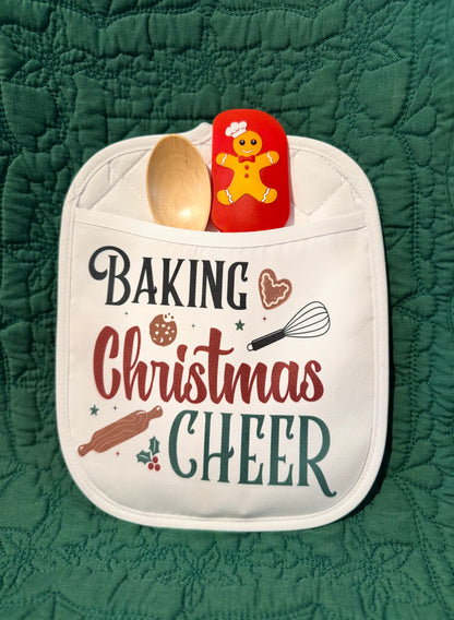 Christmas Pocket Pot Holder Kit 13 Styles