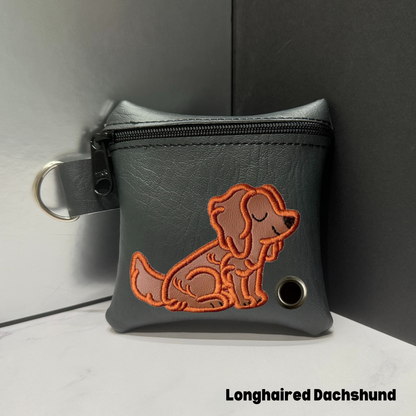 Long Haired Dachshund Pooh Bag