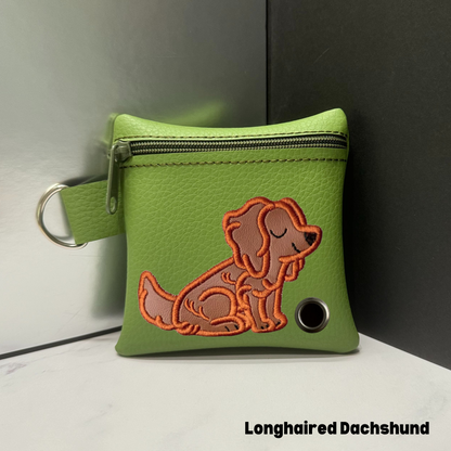 Long Haired Dachshund Pooh Bag