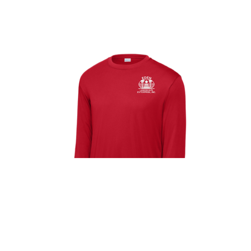 Long Sleeve EDEN LOGO Left Chest and Full back Shirt
