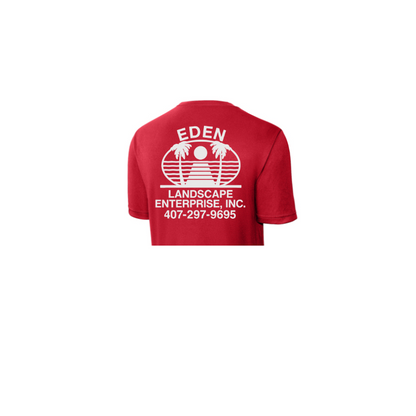 Short Sleeve EDEN LOGO Left Chest and Full back Shirt