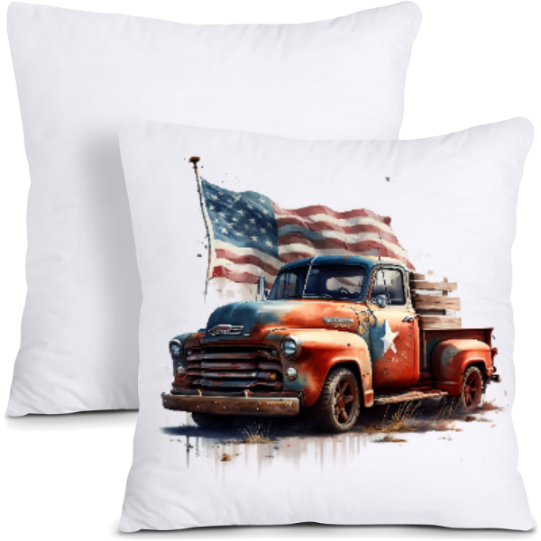 Old Truck Pillow